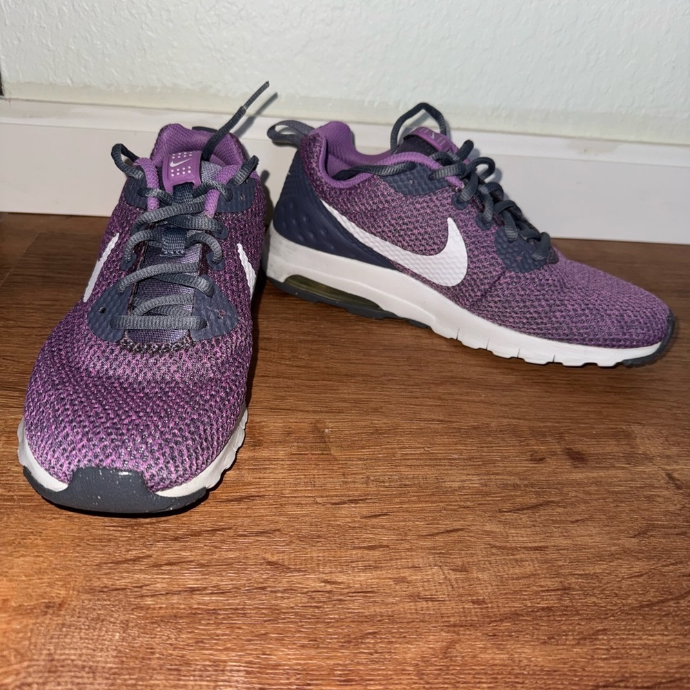 Nike air max Purple and Gray Sneakers